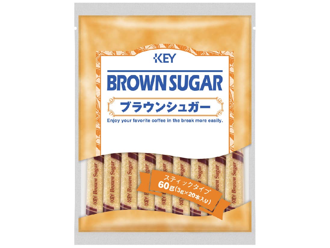 Amazon.co.jp: キーコーヒー ブラウンシュガー スティックタイプ 20本